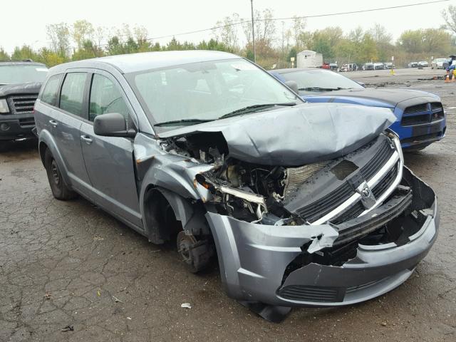 3D4GG47BX9T196492 - 2009 DODGE JOURNEY SE GRAY photo 1