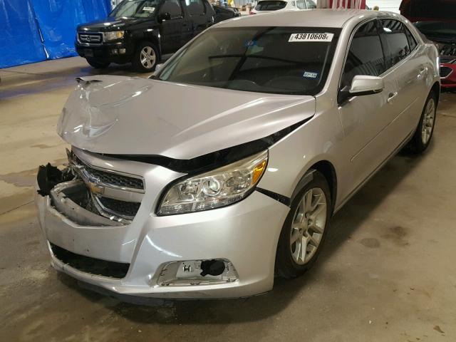 1G11C5SA4DF191643 - 2013 CHEVROLET MALIBU 1LT SILVER photo 2