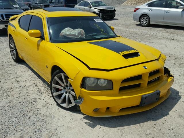 2B3LA73W17H653009 - 2007 DODGE CHARGER SR YELLOW photo 1