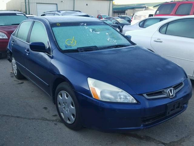 1HGCM66383A056984 - 2003 HONDA ACCORD BLUE photo 1