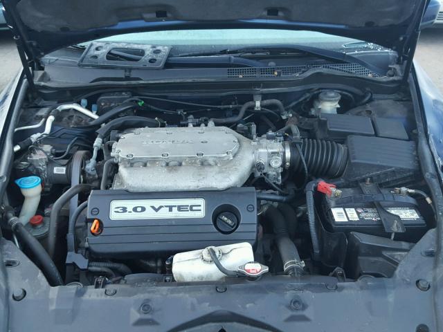 1HGCM66383A056984 - 2003 HONDA ACCORD BLUE photo 7