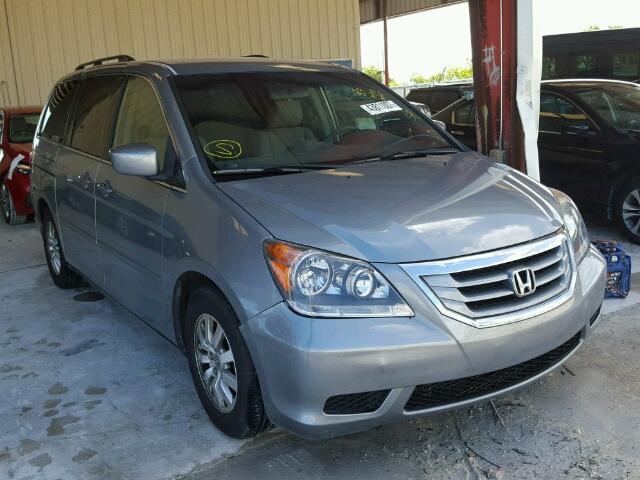 5FNRL3H42AB028330 - 2010 HONDA ODYSSEY EX GRAY photo 1