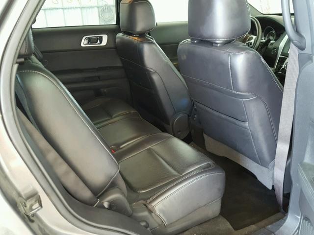 1FMHK8F82CGA80708 - 2012 FORD EXPLORER L GRAY photo 6