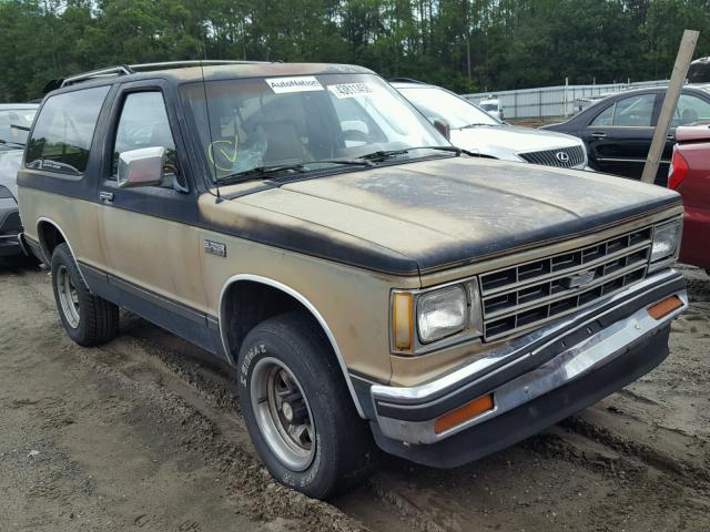 1GNCS18Z9K0103900 - 1989 CHEVROLET BLAZER S10 BEIGE photo 1