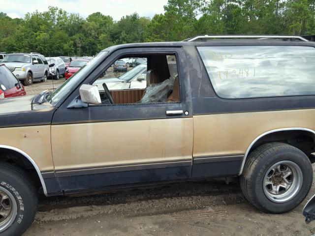 1GNCS18Z9K0103900 - 1989 CHEVROLET BLAZER S10 BEIGE photo 10