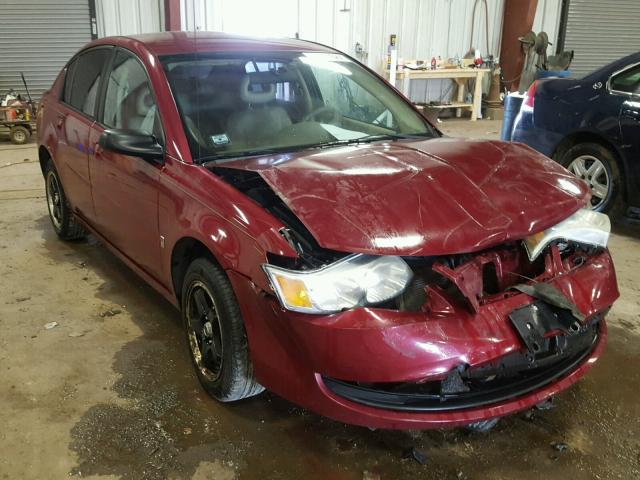 1G8AJ52F65Z138008 - 2005 SATURN ION LEVEL RED photo 1