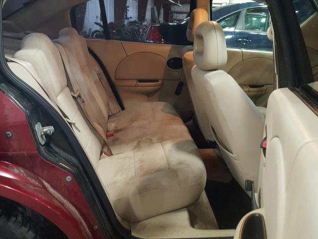1G8AJ52F65Z138008 - 2005 SATURN ION LEVEL RED photo 6