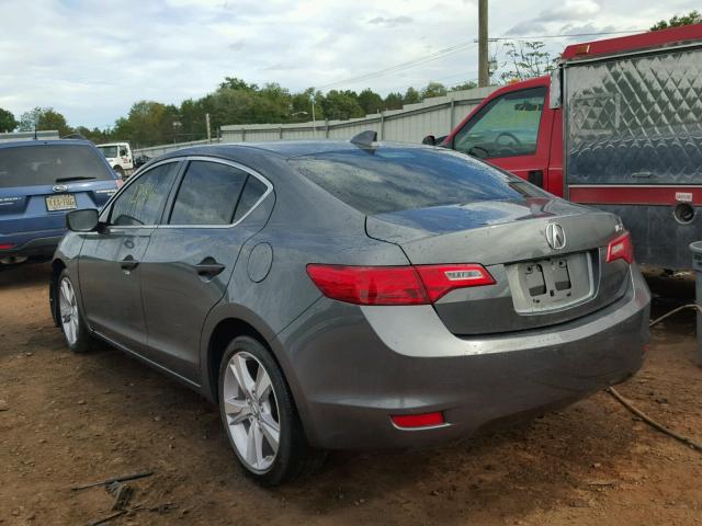 19VDE1F72EE008640 - 2014 ACURA ILX 20 TEC GRAY photo 3