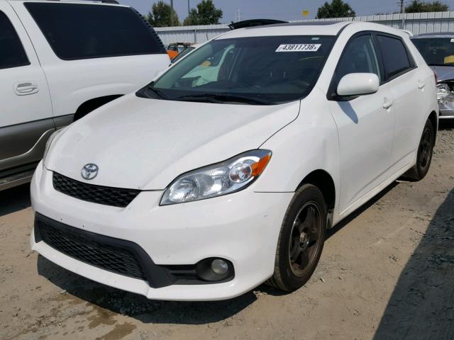 2T1LE4EE0BC020543 - 2011 TOYOTA COROLLA MA WHITE photo 2