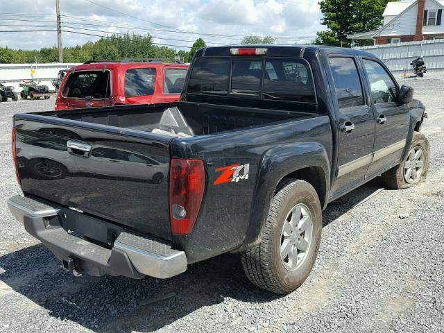 1GCHTDFEXC8104456 - 2012 CHEVROLET COLORADO L BLACK photo 4