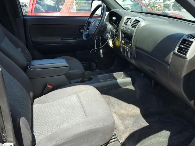 1GCHTDFEXC8104456 - 2012 CHEVROLET COLORADO L BLACK photo 5