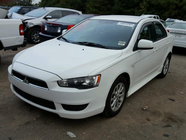 JA32U2FU3CU011850 - 2012 MITSUBISHI LANCER ES/ WHITE photo 2