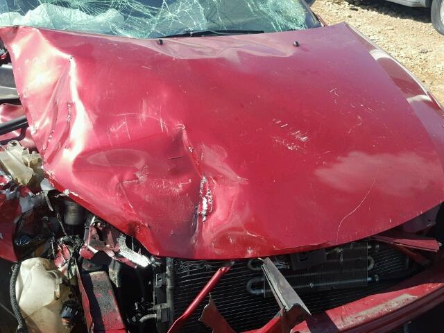 1B3EL46X16N132688 - 2006 DODGE STRATUS BURGUNDY photo 7