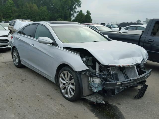 5NPEC4AC2CH386151 - 2012 HYUNDAI SONATA SE SILVER photo 1