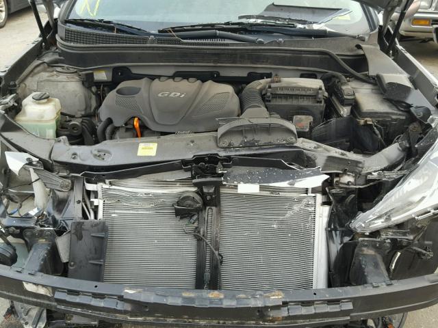 5NPEC4AC2CH386151 - 2012 HYUNDAI SONATA SE SILVER photo 7