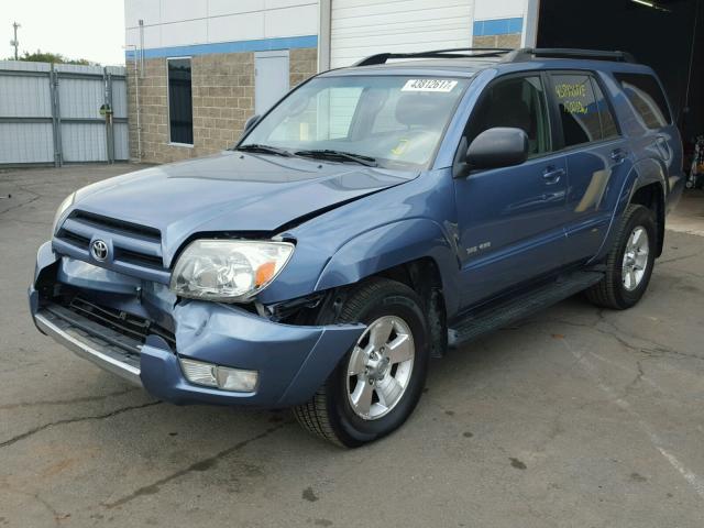 JTEBU14RX40050451 - 2004 TOYOTA 4RUNNER BLUE photo 2