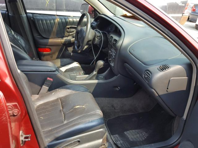 1G2WR521X2F191580 - 2002 PONTIAC GRAND PRIX MAROON photo 5
