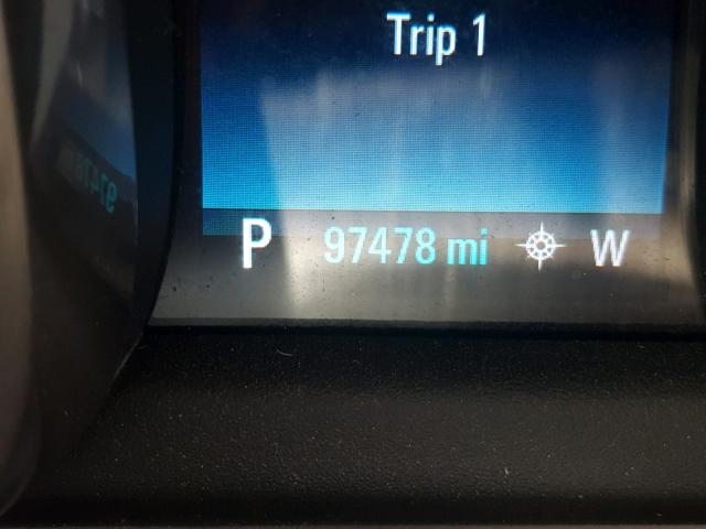 1G11C5SL8EF278237 - 2014 CHEVROLET MALIBU 1LT BLACK photo 8