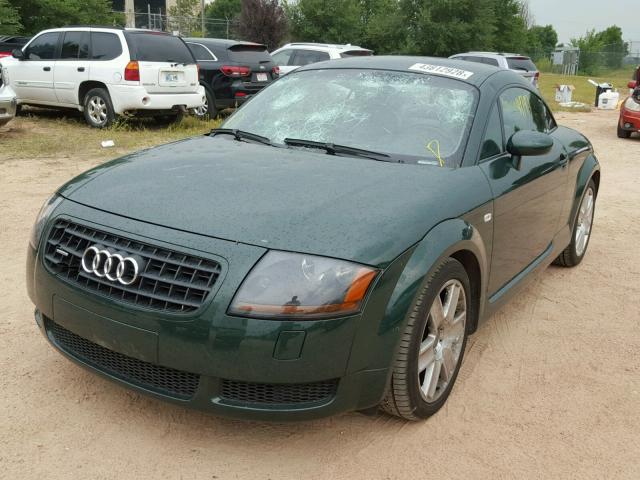 TRUWT28N841013453 - 2004 AUDI TT QUATTRO GREEN photo 2