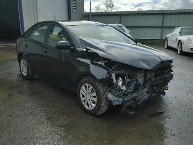 KNAFT4A25C5514553 - 2012 KIA FORTE LX BLACK photo 1