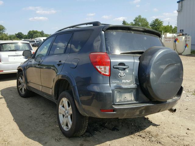 JTMBK32V076023492 - 2007 TOYOTA RAV4 SPORT GRAY photo 3