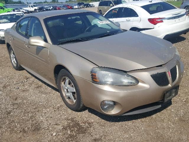 2G2WP522341306397 - 2004 PONTIAC GRAND PRIX Золотий фото 1