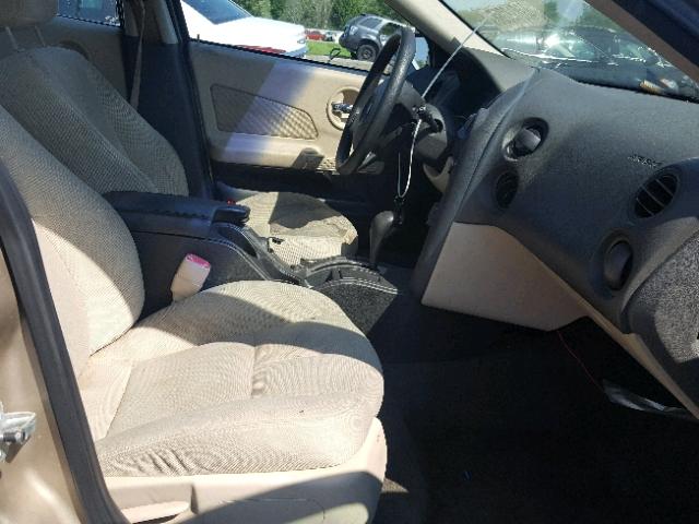 2G2WP522341306397 - 2004 PONTIAC GRAND PRIX Золотий фото 5