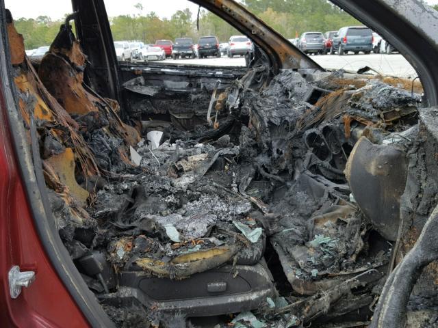 1GKER23D59J109460 - 2009 GMC ACADIA SLT 勃艮第红 照片 5