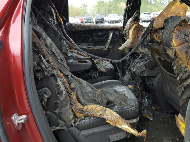 1GKER23D59J109460 - 2009 GMC ACADIA SLT 勃艮第红 照片 6