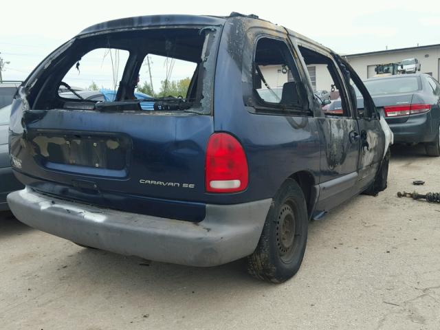 2G4GP45G8YR555297 - 2000 DODGE CARAVAN BLUE photo 4