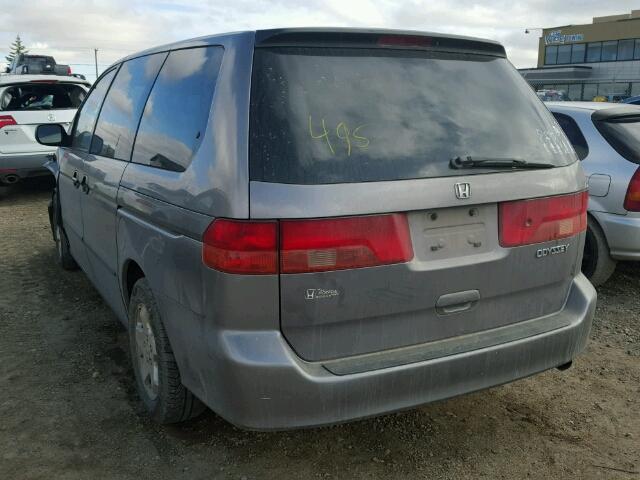 2HKRL1855XH008838 - 1999 HONDA ODYSSEY LX GRAY photo 3