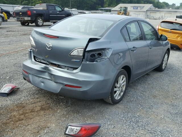 JM1BL1VP0D1738697 - 2013 MAZDA 3 I GRAY photo 4