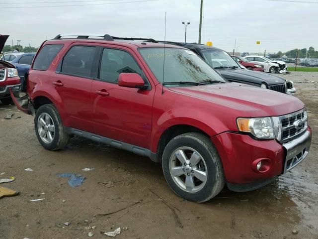 1FMCU04G79KA45202 - 2009 FORD ESCAPE RED photo 1