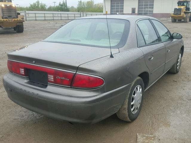 2G4WS52J751105231 - 2005 BUICK CENTURY TAN photo 4