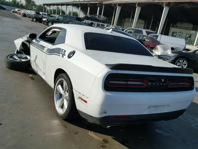 2C3CDZBT3GH218411 - 2016 DODGE CHALLENGER WHITE photo 3