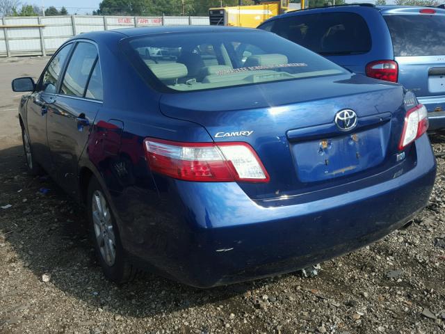 JTNBB46K373041746 - 2007 TOYOTA CAMRY NEW BLUE photo 3