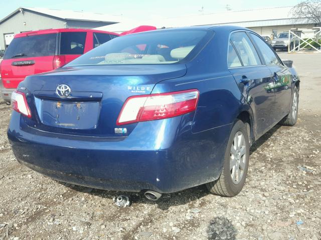 JTNBB46K373041746 - 2007 TOYOTA CAMRY NEW BLUE photo 4