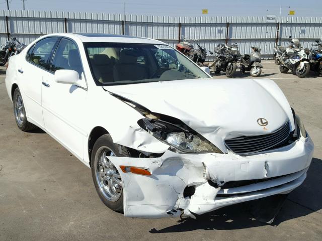 JTHBA30G855074909 - 2005 LEXUS ES 330 WHITE photo 1