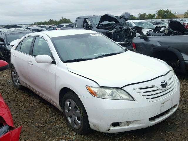 4T1BE46K09U895498 - 2009 TOYOTA CAMRY BASE WHITE photo 1