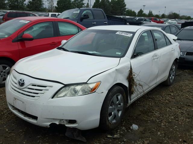 4T1BE46K09U895498 - 2009 TOYOTA CAMRY BASE WHITE photo 2