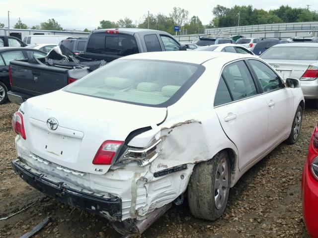 4T1BE46K09U895498 - 2009 TOYOTA CAMRY BASE WHITE photo 4