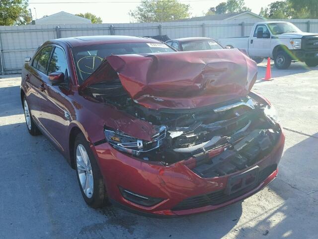 1FAHP2E89GG134165 - 2016 FORD TAURUS SEL RED photo 1