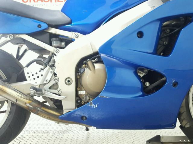 JKAZX4J135A055927 - 2005 KAWASAKI ZX600 J1 BLUE photo 12