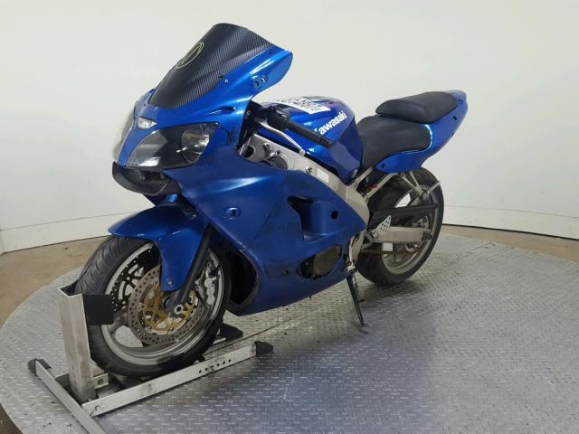 JKAZX4J135A055927 - 2005 KAWASAKI ZX600 J1 BLUE photo 4