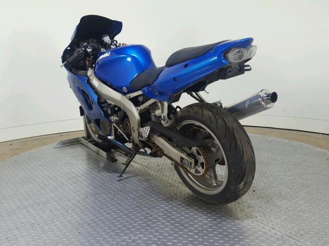 JKAZX4J135A055927 - 2005 KAWASAKI ZX600 J1 BLUE photo 6