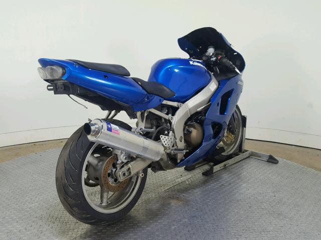 JKAZX4J135A055927 - 2005 KAWASAKI ZX600 J1 BLUE photo 8