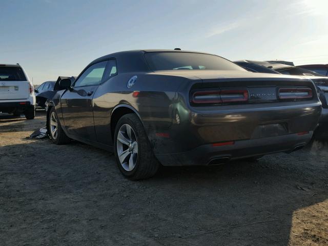 2C3CDZAG2FH869564 - 2015 DODGE CHALLENGER GRAY photo 3