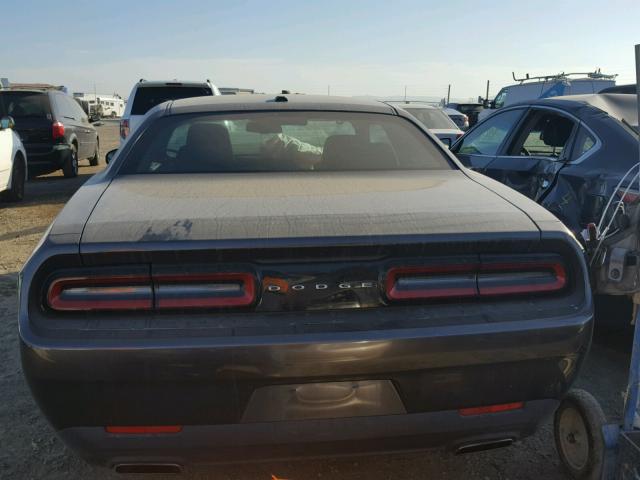 2C3CDZAG2FH869564 - 2015 DODGE CHALLENGER GRAY photo 9