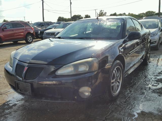 2G2WR524X41107794 - 2004 PONTIAC GRAND PRIX BLACK photo 2