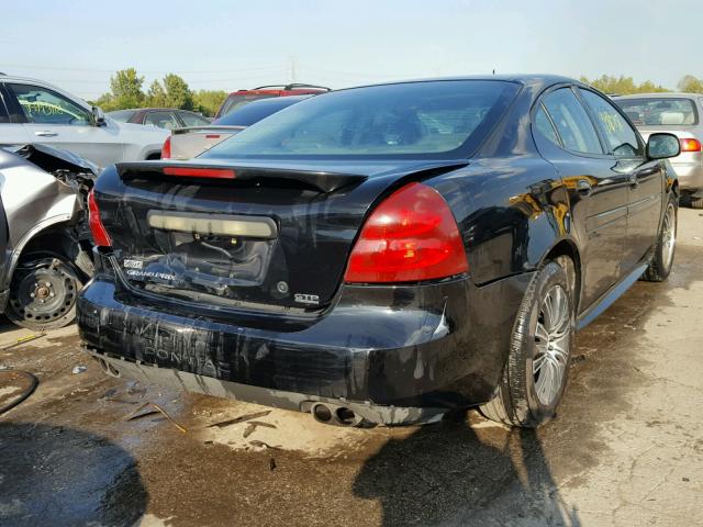 2G2WR524X41107794 - 2004 PONTIAC GRAND PRIX BLACK photo 4